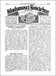 Wiadomości Kościelne : przy kościele Toruń-Mokre 1931-1932, R. 3, nr 21