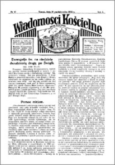 Wiadomości Kościelne : przy kościele Toruń-Mokre 1931-1932, R. 3, nr 47