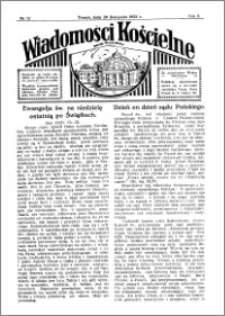 Wiadomości Kościelne : przy kościele Toruń-Mokre 1931-1932, R. 3, nr 52