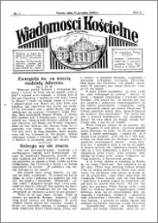 Wiadomości Kościelne : przy kościele Toruń-Mokre 1932-1933, R. 4, nr 3