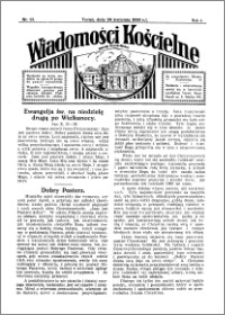 Wiadomości Kościelne : przy kościele Toruń-Mokre 1932-1933, R. 4, nr 23