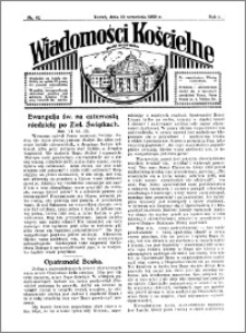 Wiadomości Kościelne : przy kościele Toruń-Mokre 1932-1933, R. 4, nr 42