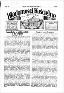 Wiadomości Kościelne : przy kościele Toruń-Mokre 1932-1933, R. 4, nr 53