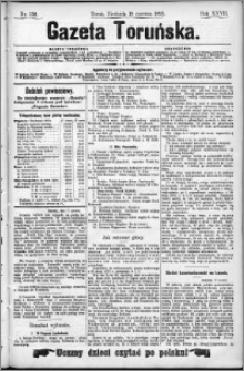 Gazeta Toruńska 1893, R. 27 nr 138