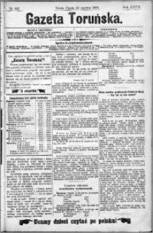 Gazeta Toruńska 1893, R. 27 nr 142