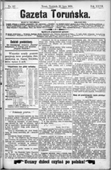 Gazeta Toruńska 1893, R. 27 nr 167