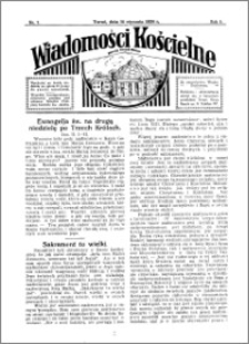 Wiadomości Kościelne : przy kościele Toruń-Mokre 1933-1934, R. 5, nr 7