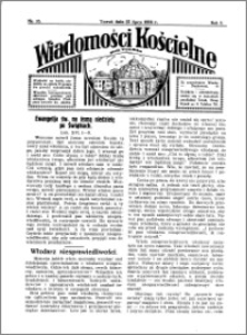 Wiadomości Kościelne : przy kościele Toruń-Mokre 1933-1934, R. 5, nr 33