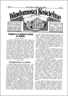 Wiadomości Kościelne : przy kościele Toruń-Mokre 1933-1934, R. 5, nr 45