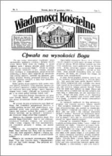 Wiadomości Kościelne : przy kościele Toruń-Mokre 1935-1936, R. 7, nr 5