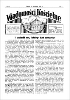 Wiadomości Kościelne : przy kościele Toruń-Mokre 1935-1936, R. 7, nr 42