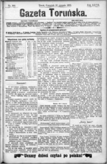 Gazeta Toruńska 1893, R. 27 nr 182