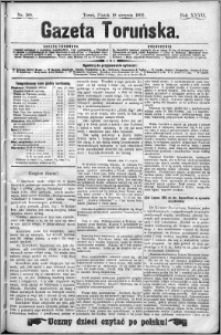 Gazeta Toruńska 1893, R. 27 nr 189