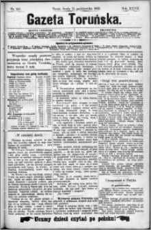 Gazeta Toruńska 1893, R. 27 nr 247