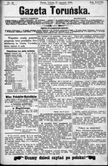 Gazeta Toruńska 1894, R. 28 nr 21