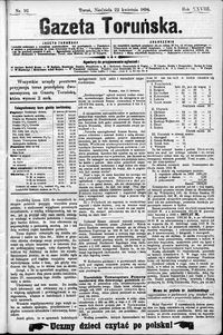 Gazeta Toruńska 1894, R. 28 nr 92