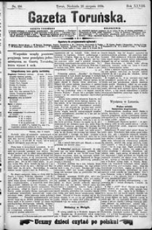 Gazeta Toruńska 1894, R. 28 nr 196