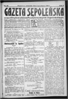 Gazeta Sępoleńska 1929, R. 3, nr 28