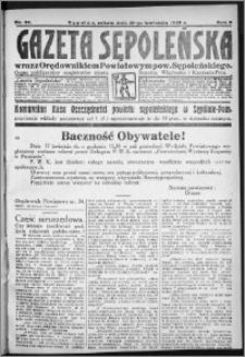 Gazeta Sępoleńska 1929, R. 3, nr 43