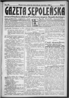 Gazeta Sępoleńska 1929, R. 3, nr 69