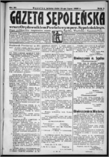 Gazeta Sępoleńska 1929, R. 3, nr 80