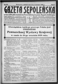 Gazeta Sępoleńska 1929, R. 3, nr 96
