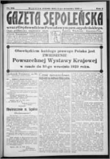 Gazeta Sępoleńska 1929, R. 3, nr 102