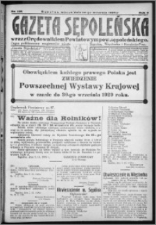 Gazeta Sępoleńska 1929, R. 3, nr 105