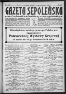 Gazeta Sępoleńska 1929, R. 3, nr 106