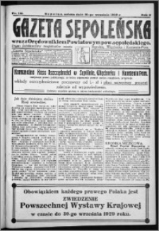 Gazeta Sępoleńska 1929, R. 3, nr 110