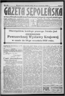 Gazeta Sępoleńska 1929, R. 3, nr 111