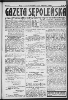 Gazeta Sępoleńska 1929, R. 3, nr 114