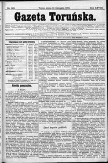 Gazeta Toruńska 1894, R. 28 nr 263