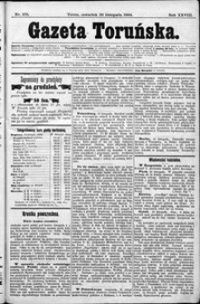 Gazeta Toruńska 1894, R. 28 nr 275