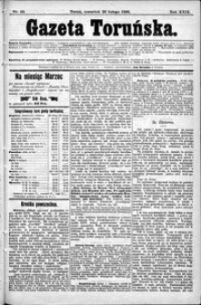 Gazeta Toruńska 1895, R. 29 nr 49