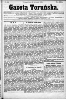 Gazeta Toruńska 1895, R. 29 nr 93