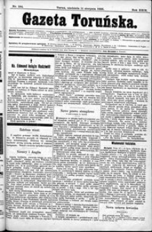 Gazeta Toruńska 1895, R. 29 nr 184