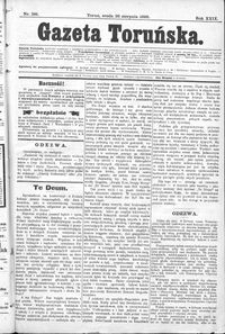 Gazeta Toruńska 1895, R. 29 nr 198