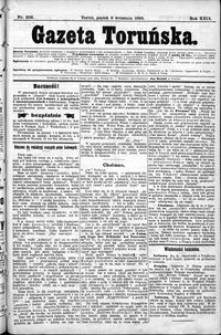 Gazeta Toruńska 1895, R. 29 nr 206