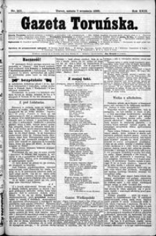 Gazeta Toruńska 1895, R. 29 nr 207