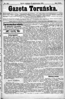 Gazeta Toruńska 1895, R. 29 nr 250