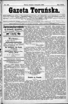 Gazeta Toruńska 1895, R. 29 nr 256