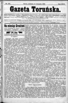 Gazeta Toruńska 1895, R. 29 nr 272