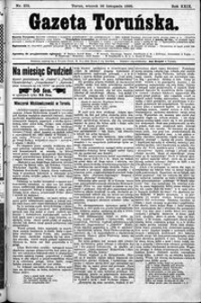 Gazeta Toruńska 1895, R. 29 nr 273