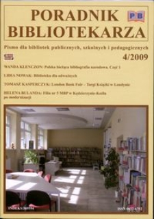 Poradnik Bibliotekarza 2009, nr 4