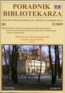 Poradnik Bibliotekarza 2009, nr 5