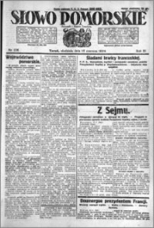 Słowo Pomorskie 1924.06.15 R.4 nr 138