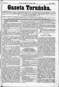 Gazeta Toruńska 1896, R. 30 nr 40