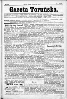 Gazeta Toruńska 1896, Marzec