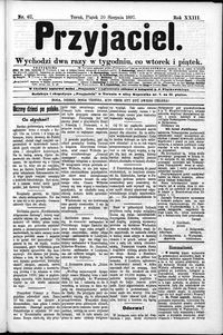 Przyjaciel : pismo dla ludu 1897 nr 67